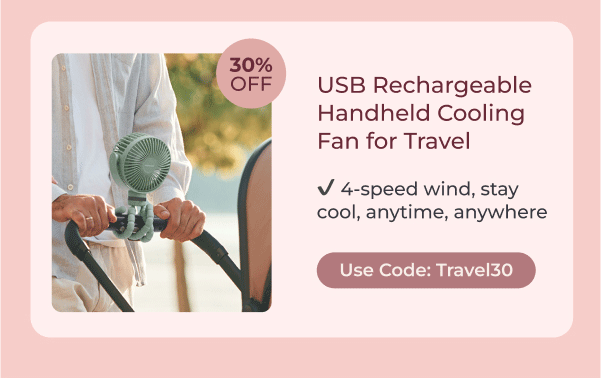 USE Rechargeable handeld cooling fan