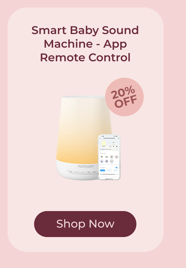 Smart Baby Sound Machine - App Remote Control 20% OFF Shop Now