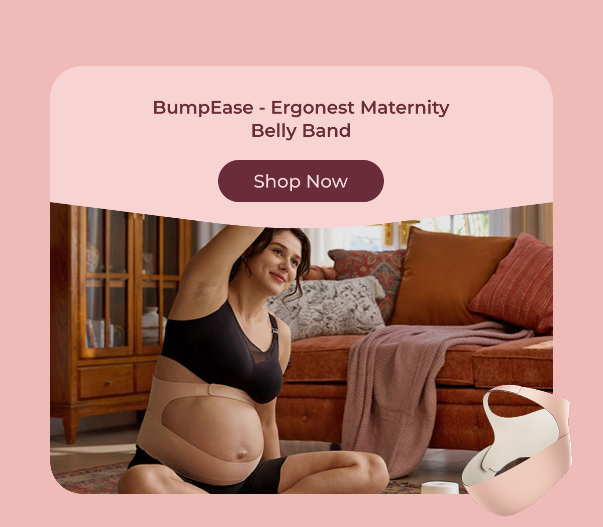 BumpEase - Ergonest Maternity Belly Band Shop Now