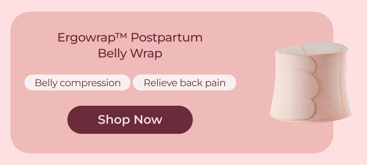 Ergowrap™ Postpartum Belly Wrap Belly compression Relieve back pain Shop Now