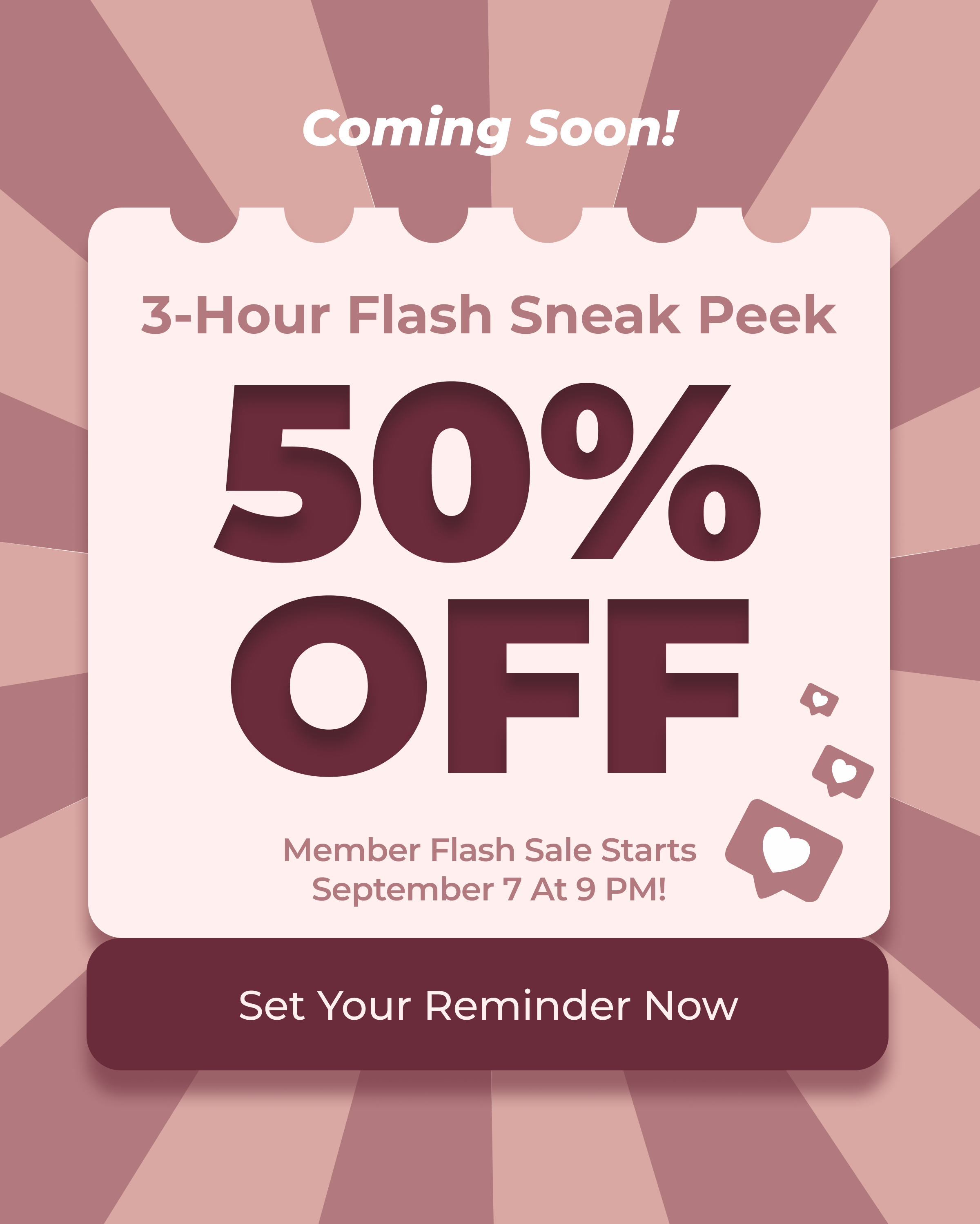 member flash sale preview
