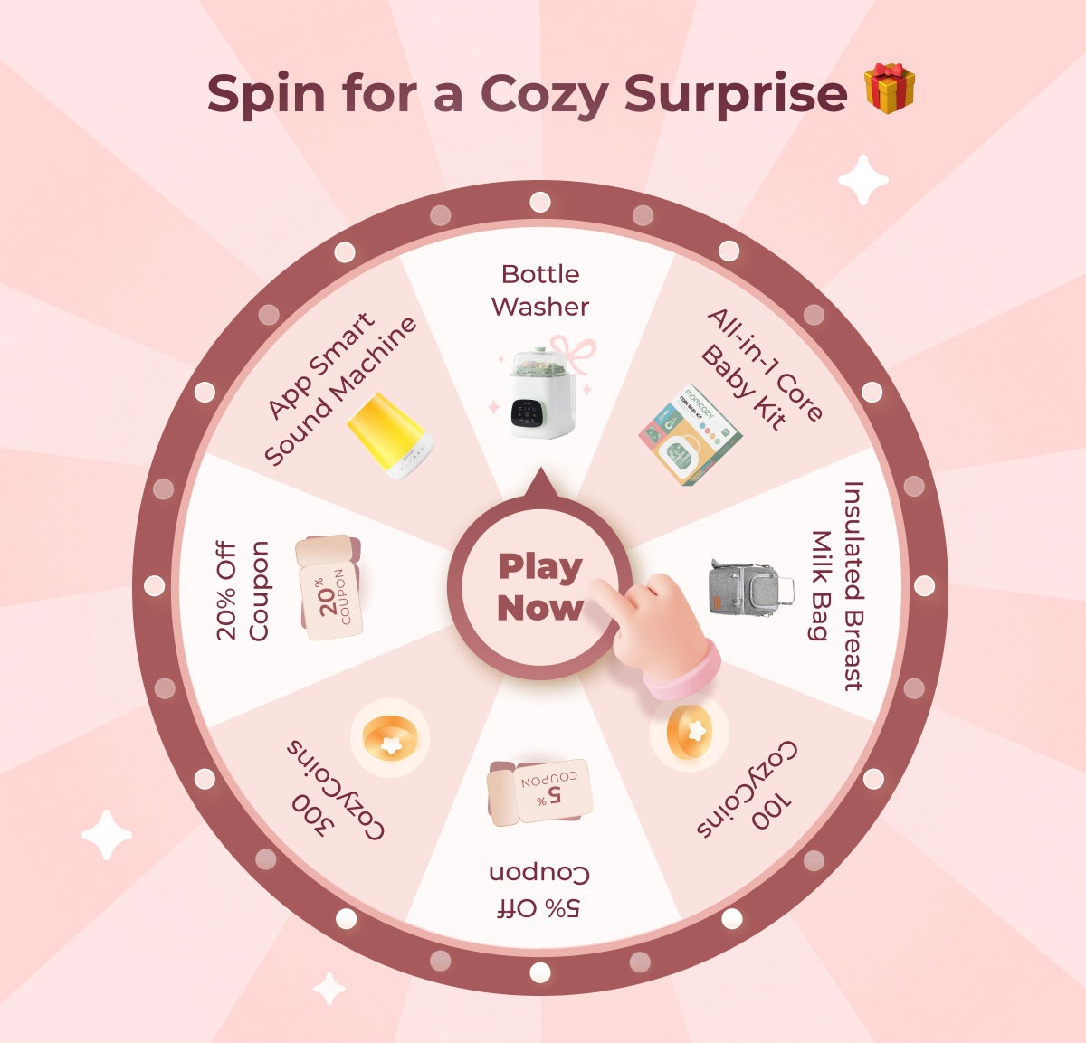 Spin for a Cozy Surprise