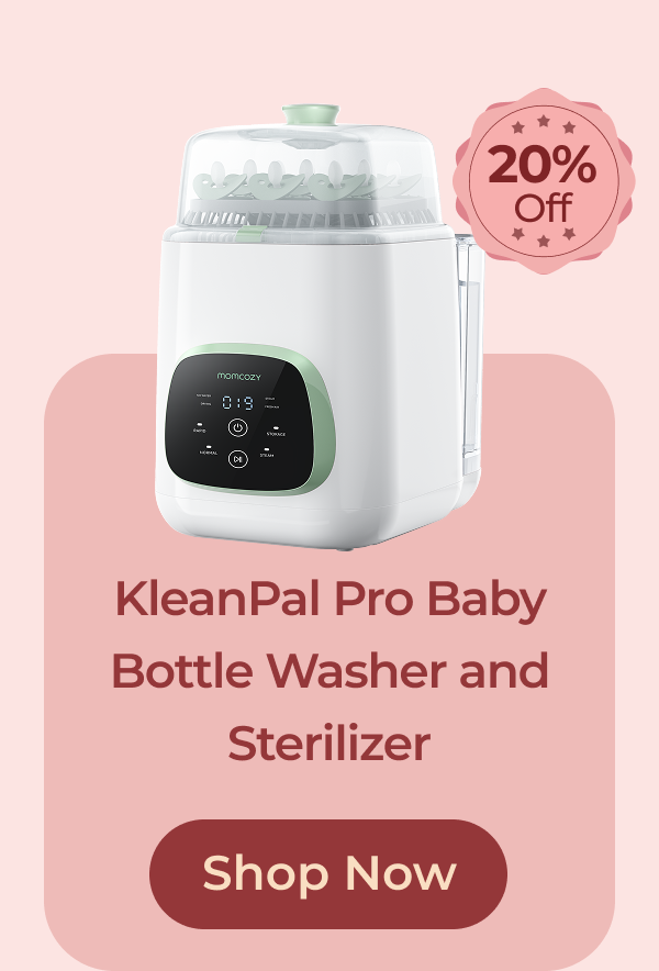 KleanPal Pro Baby Bottle Washer and Sterilizer: 20% Off, Shop Now