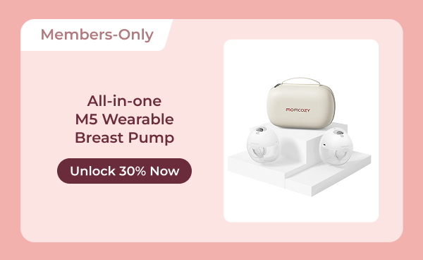 All-in-one M5 Wearable Breast Pump Members-Only Unlock 30% Now