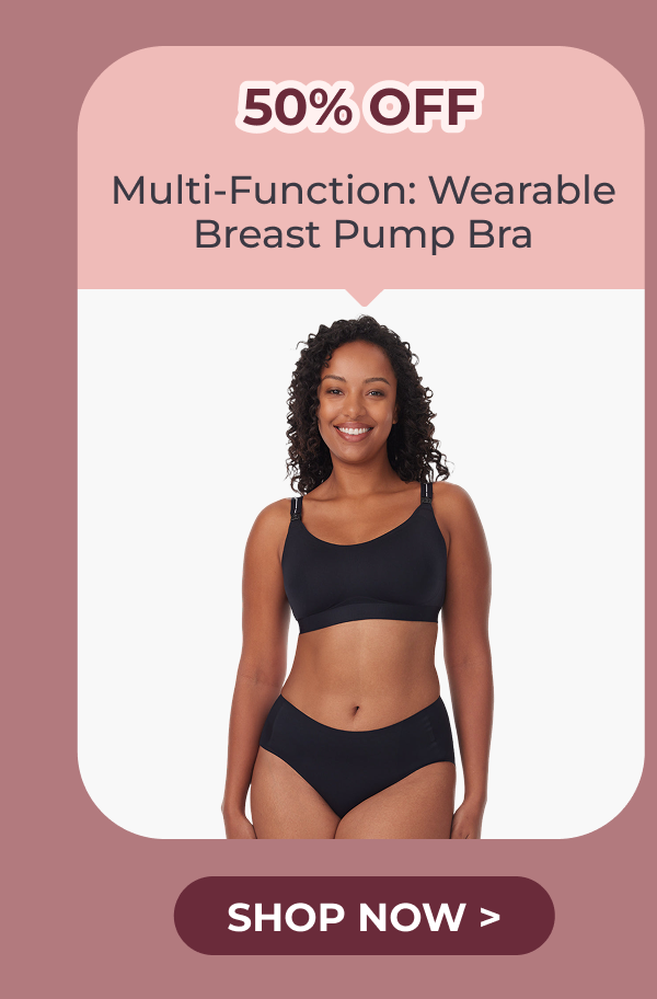 Multi-Function: Wearable Breast Pump Bra 50% OFF Shop Now