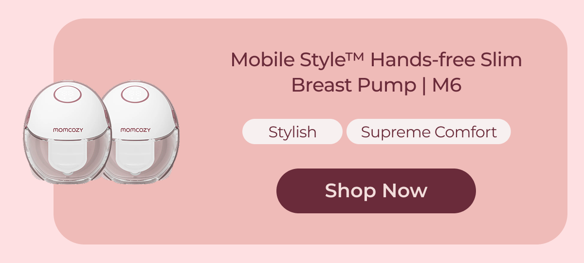 Mobile Style™ Hands-free Slim Breast Pump | M6 Stylish Supreme Comfort Shop Now