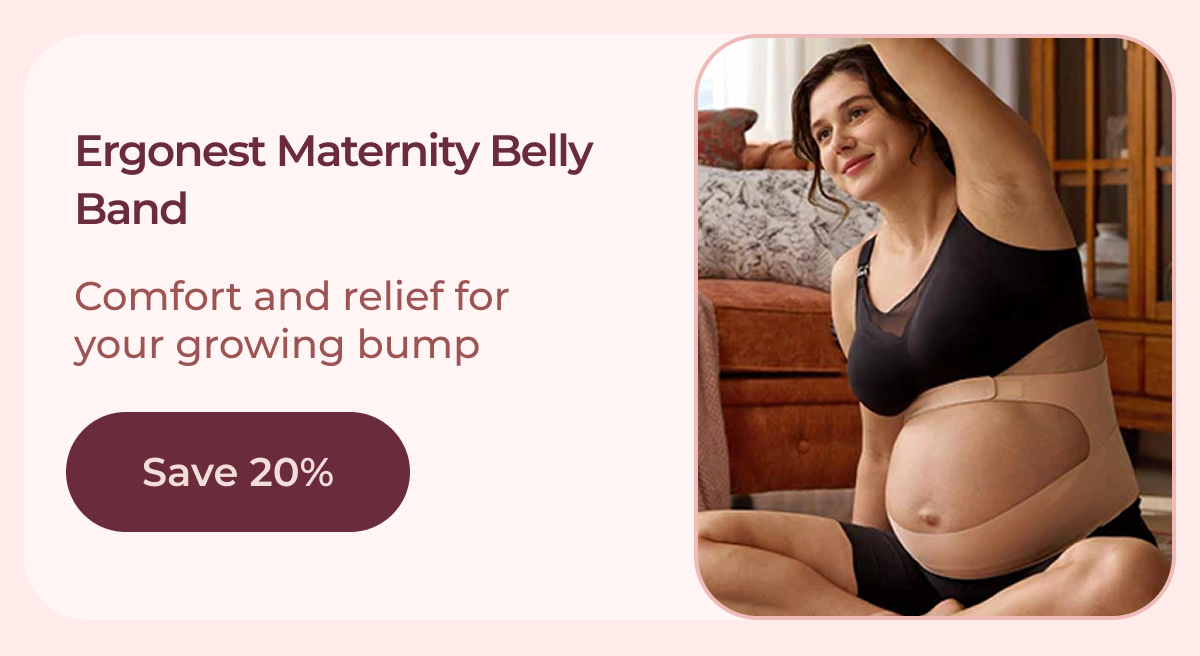 Ergonest Maternity Belly Band Comfort and relief for your growing bump Save 20%