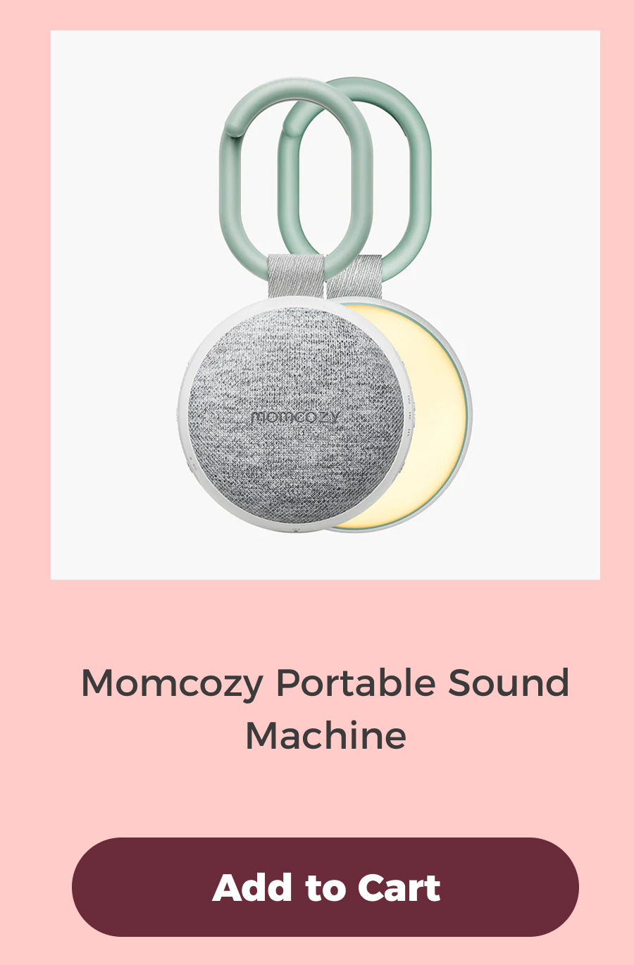 Momcozy Portable Sound Machine