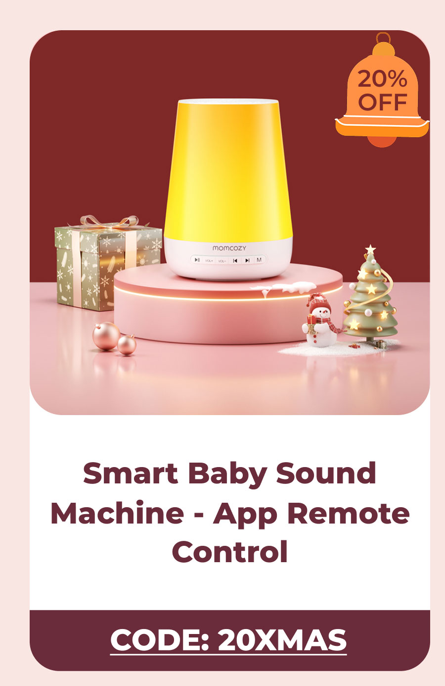 Smart Baby Sound Machine - App Remote Control