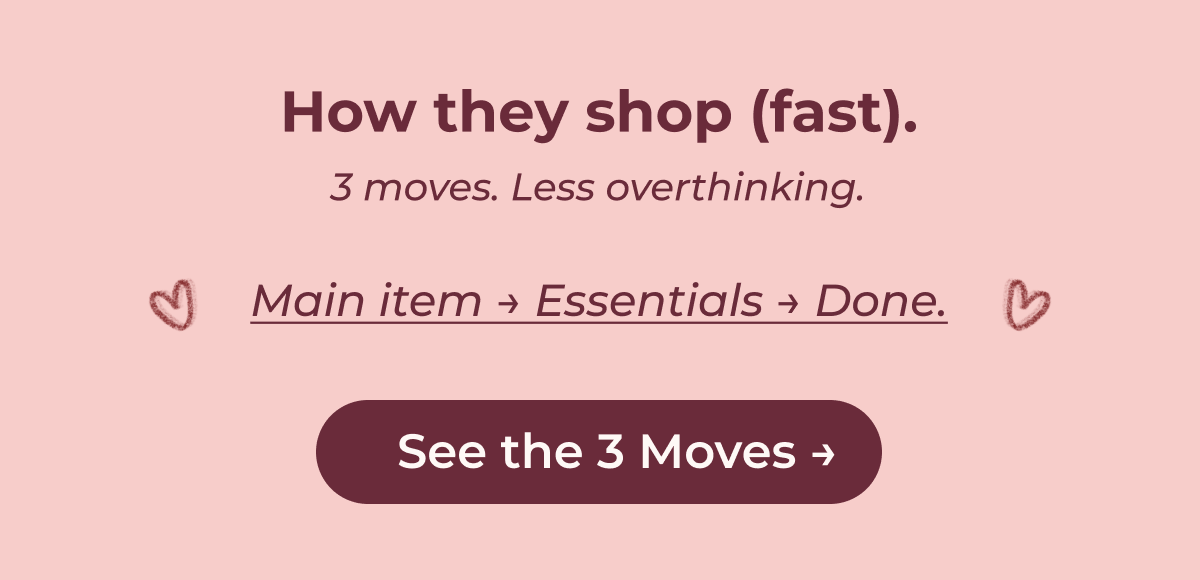 How they shop (fast).