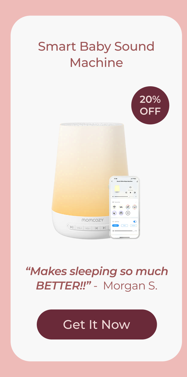 20% OFF Smart Baby Sound Machine “Makes sleeping so much BETTER!!” - Morgan S. Get It Now