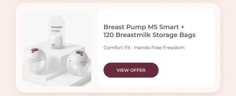 Breast Pump M5 Smart +120 Breastmilk Storage Bags