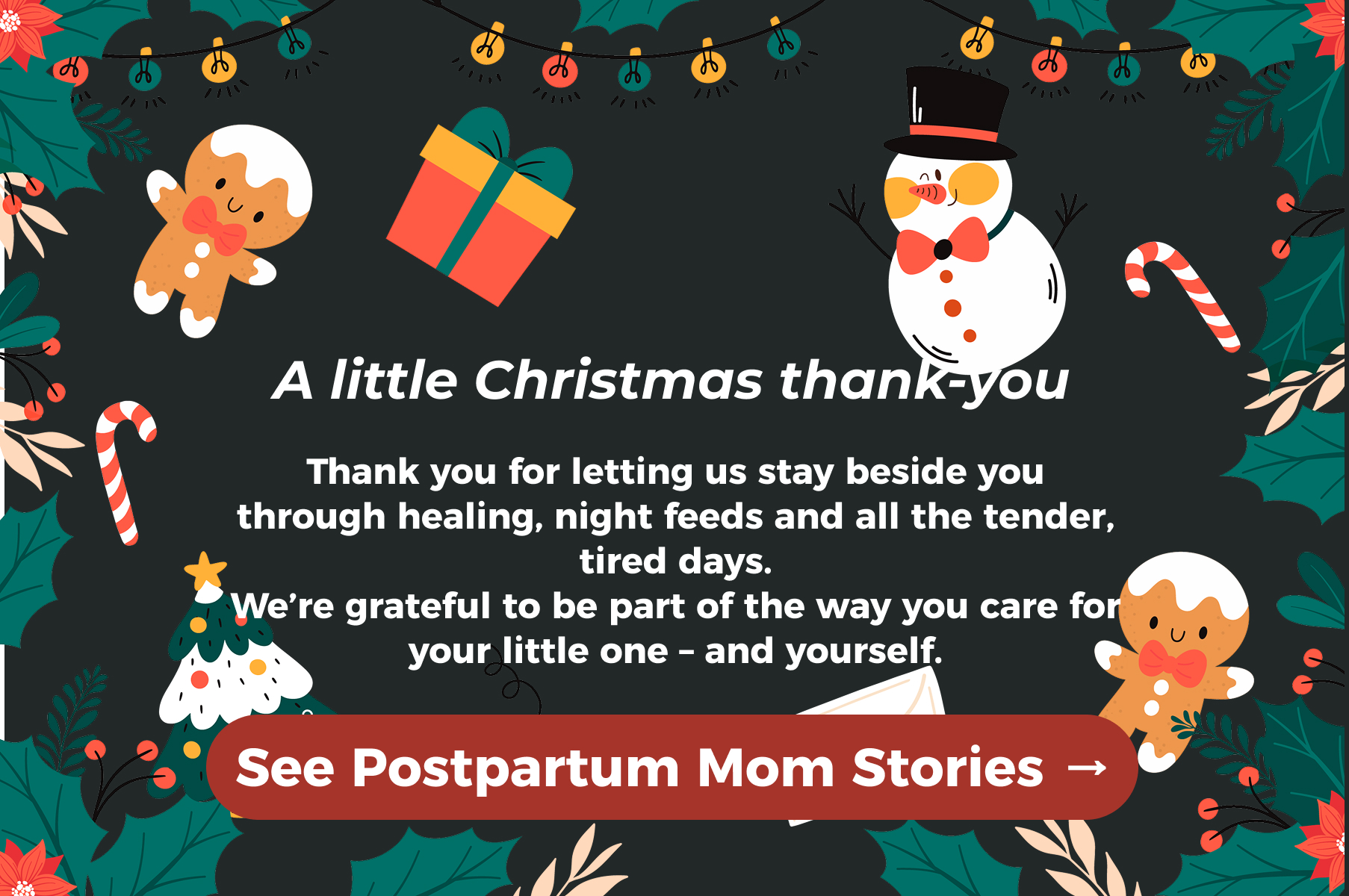 A little Christmas thank-you