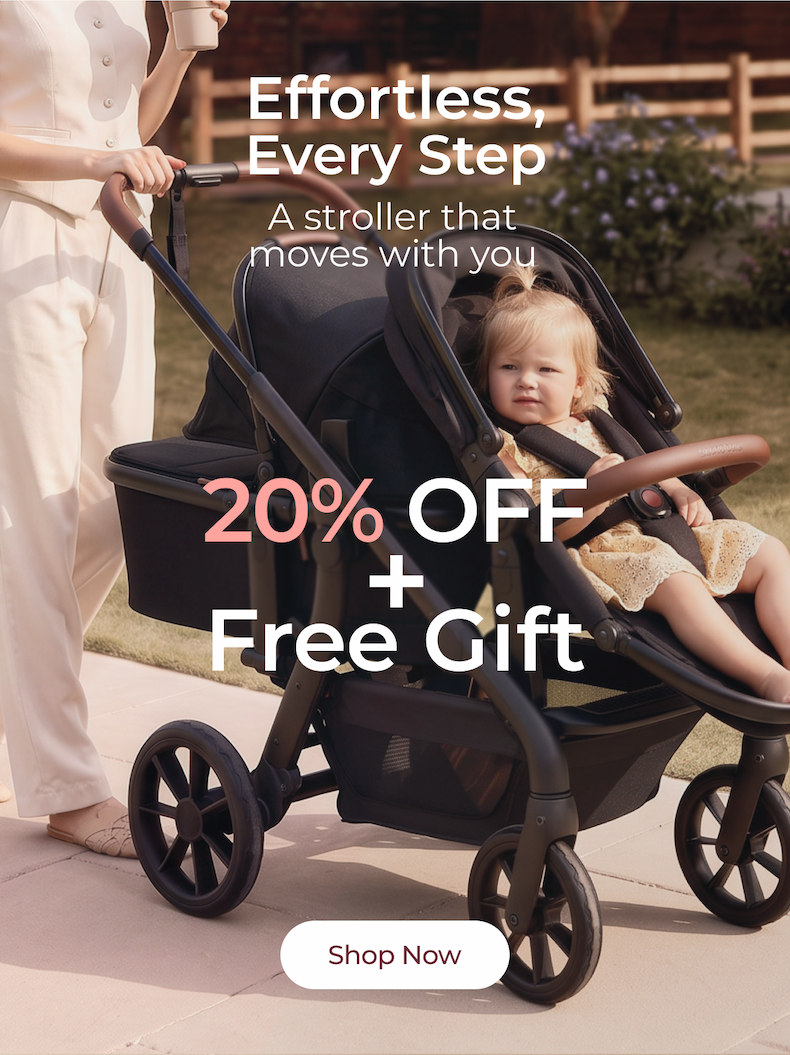 Effortless, Every Step.A stroller that moves with you.Shop Now