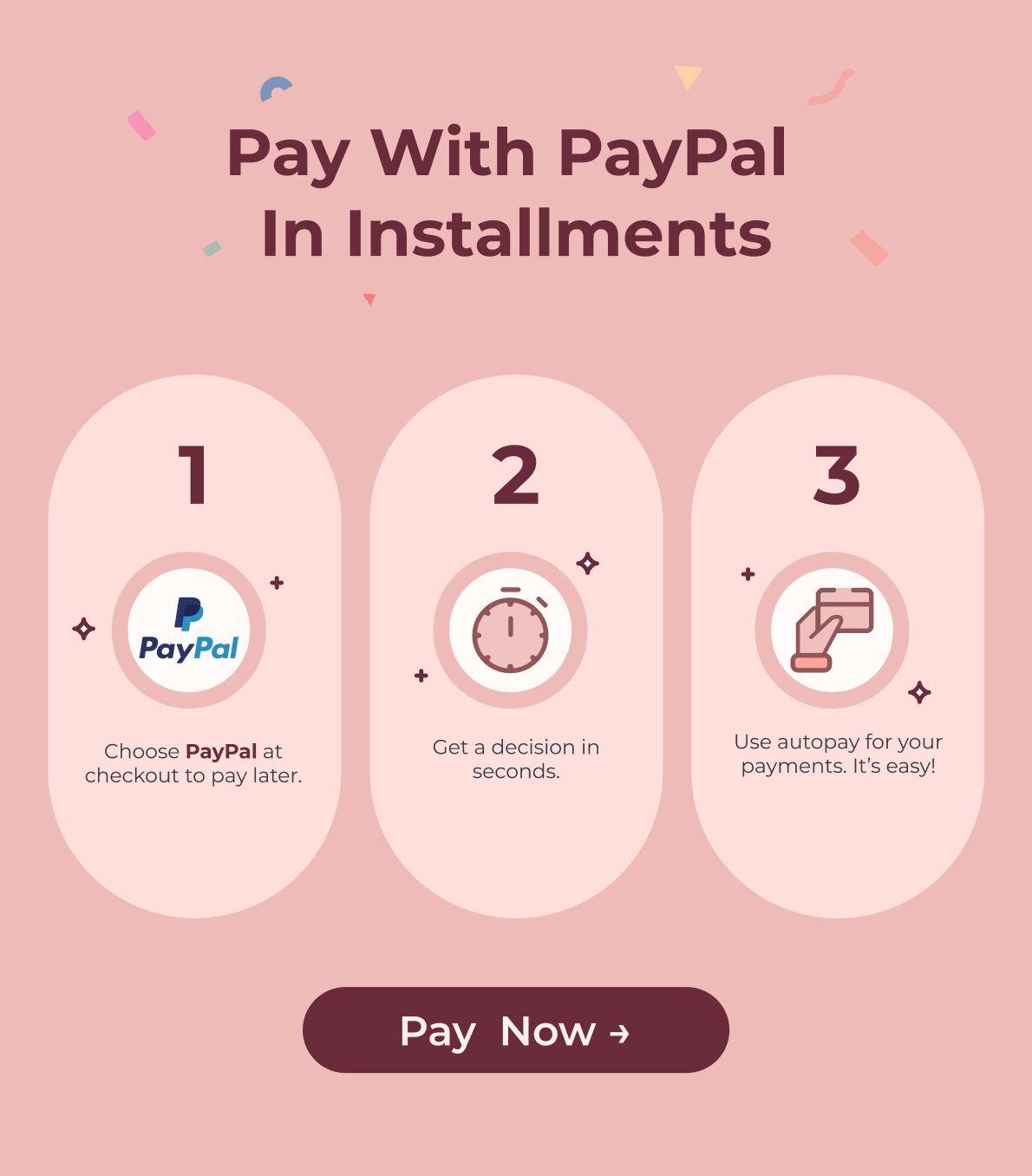Pay with PayPal in Installments