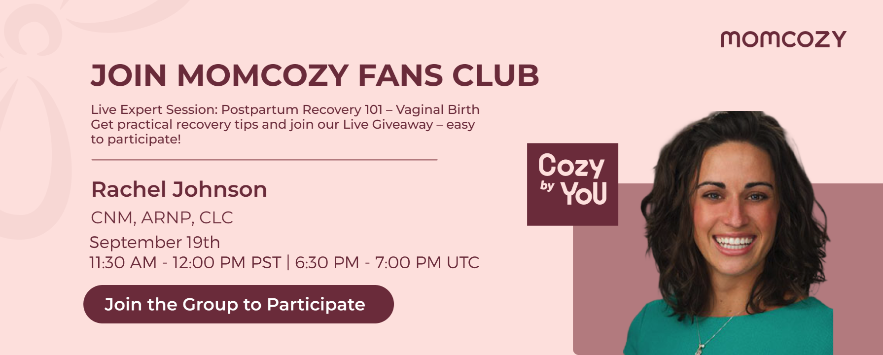 Join Momcozy Fans Club