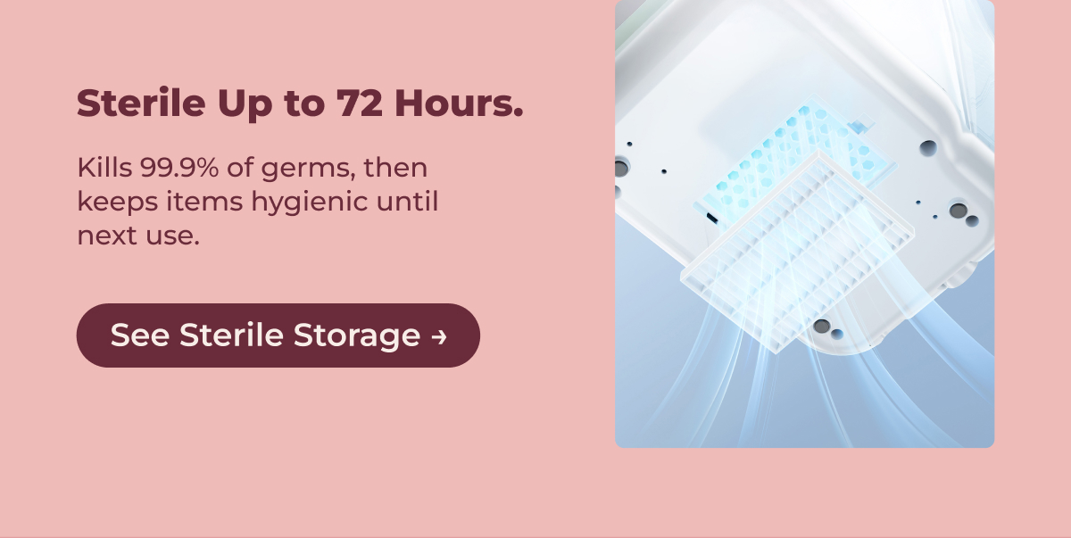 Sterile Up to 72 Hours.