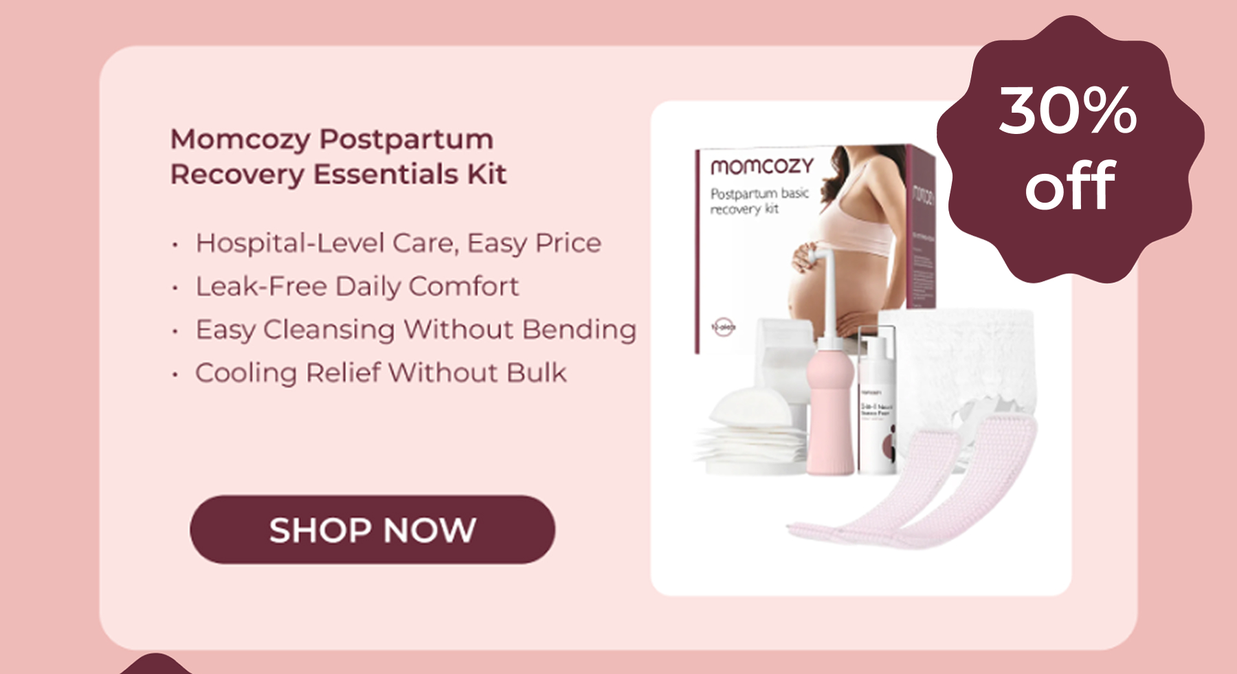 Momcozy Postpartum Recovery Essentials Kit