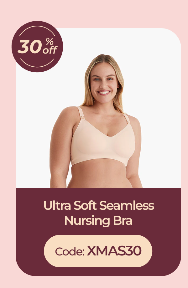 Ultra Soft Seamless Nursing Bra YN21 30% OFF Code: XMAS30