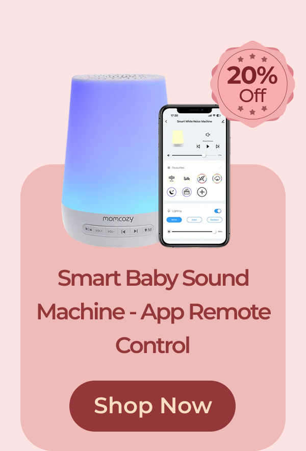 Smart Baby Sound Machine - App Remote Control: 20% Off, Shop Now
