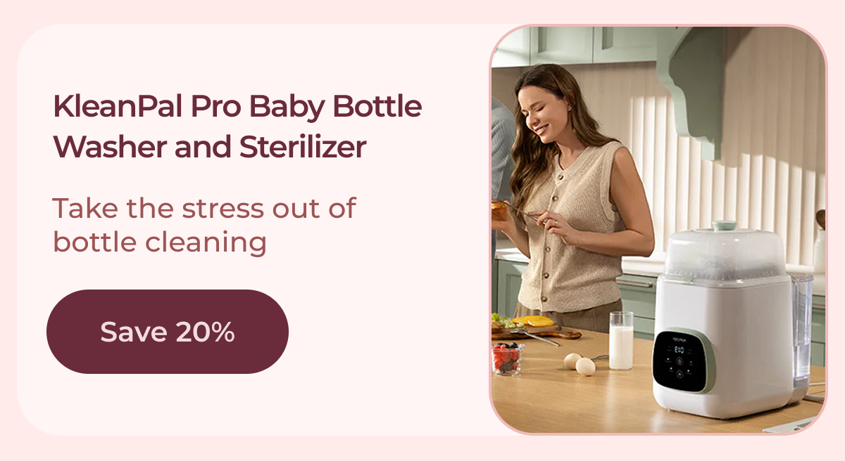 KleanPal Pro Baby Bottle Washer and Sterilizer Take the stress out of bottle cleaning Save 20%