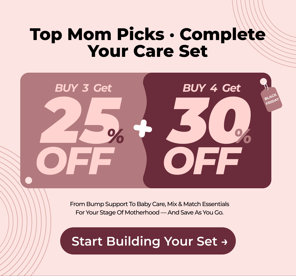 BUY 3+ GET 25 % OFF.  BUY 4+ GET 30 % OFF