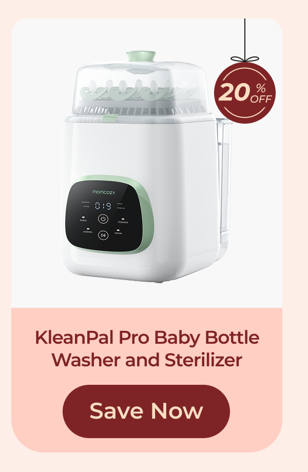 Save 20% on KleanPal Pro Baby Bottle Washer and Sterilizer