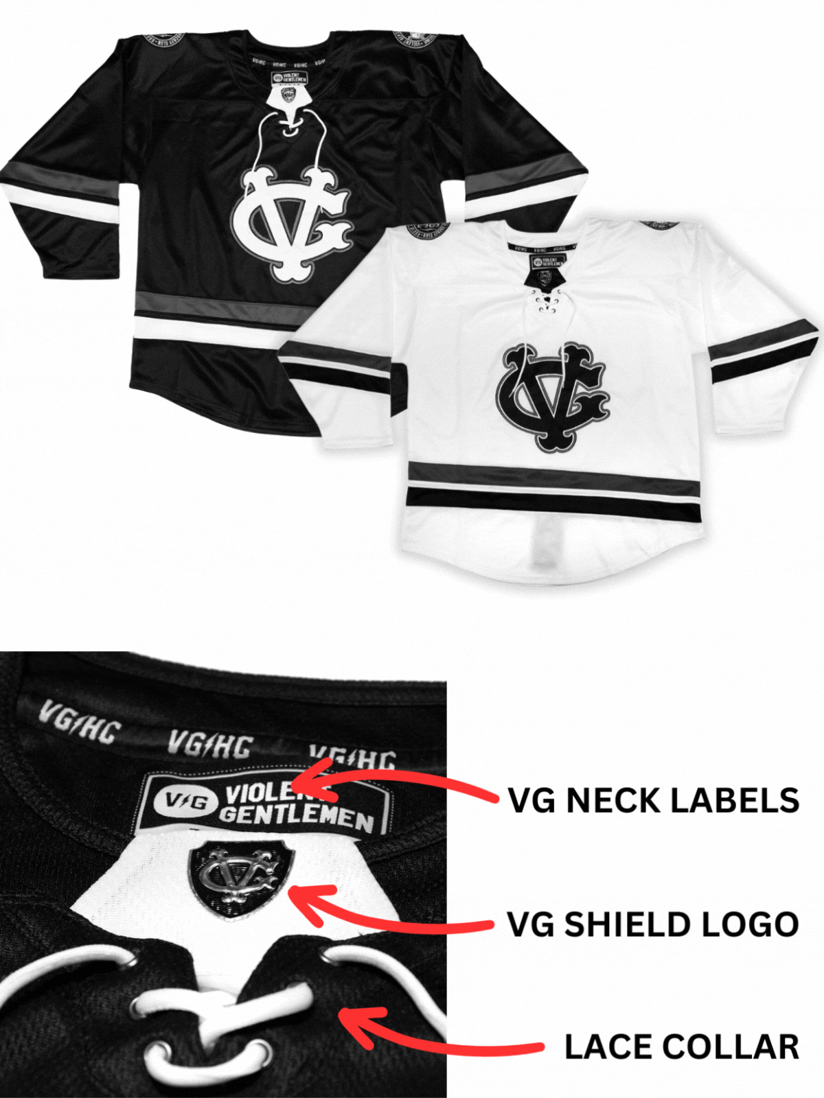 VG Hockey Jersey Breakdown ⚡ Violent Gentlemen