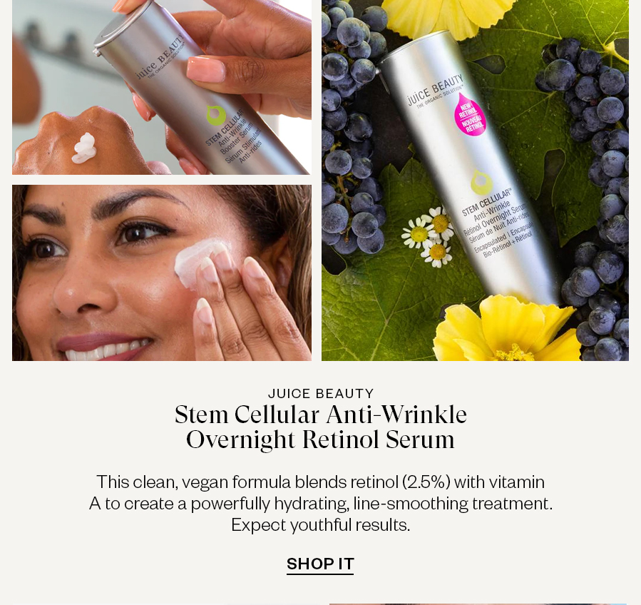 Retinol This month's ingredient spotlight Naturisimo