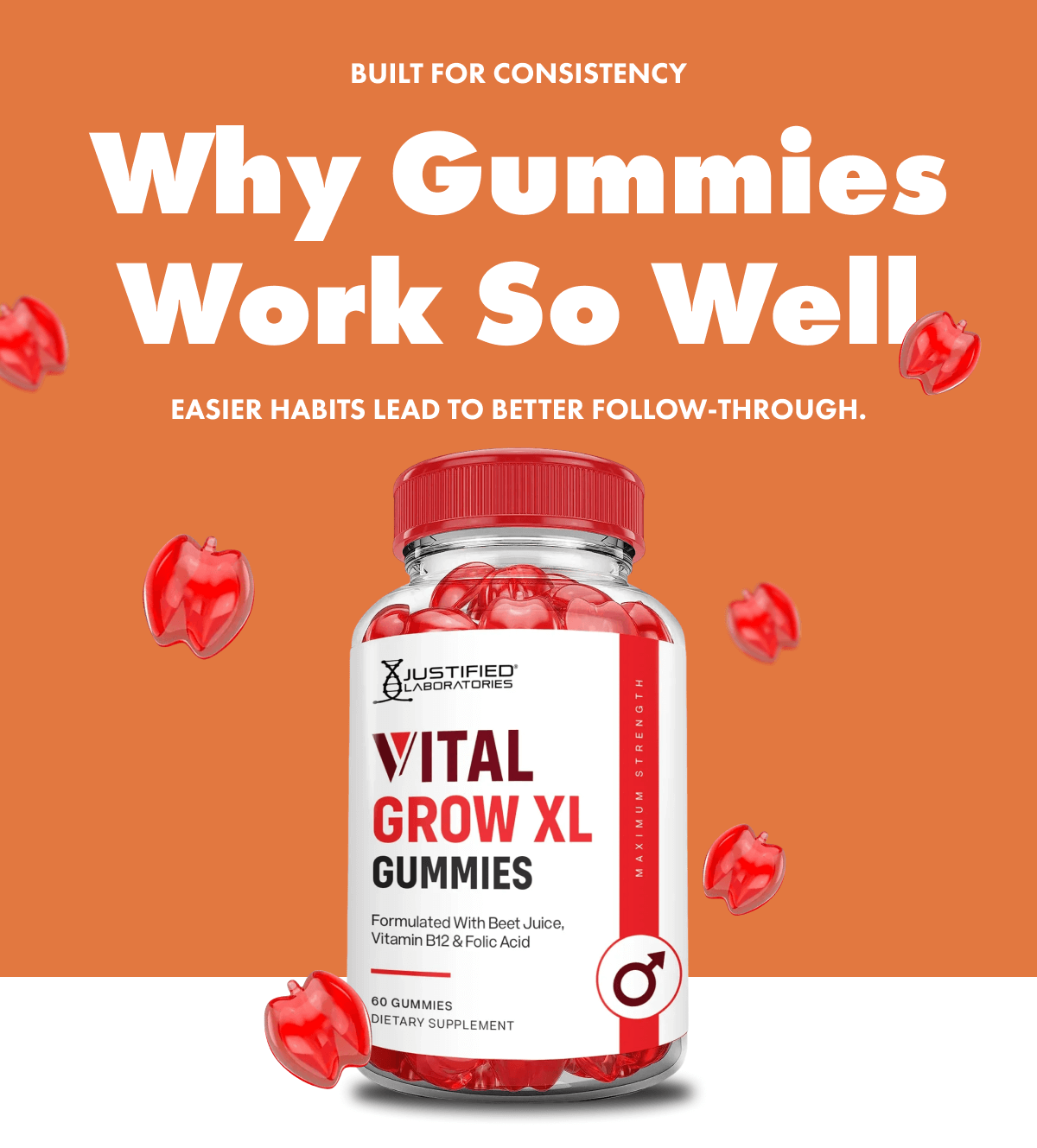 Built for Consistency | Why Gummies Work So Well | Easier habits lead to better follow-through.