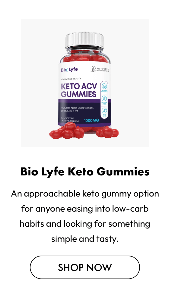 Bio Lyfe Keto Gummies | Shop Now