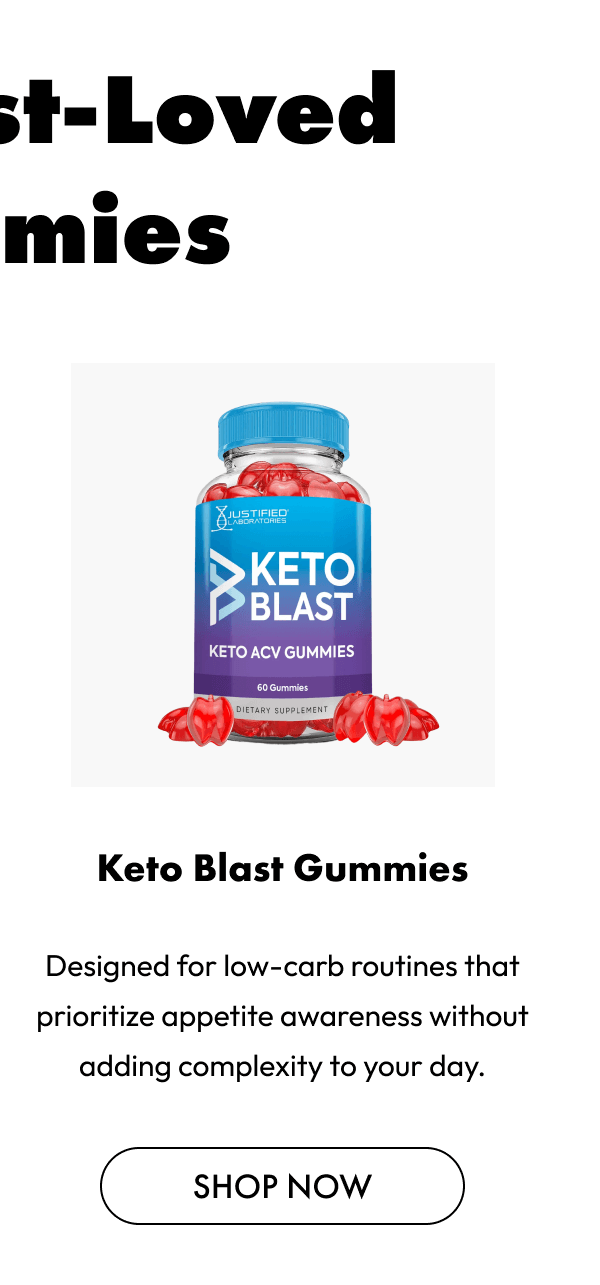 Keto Blast Gummies | Shop Now