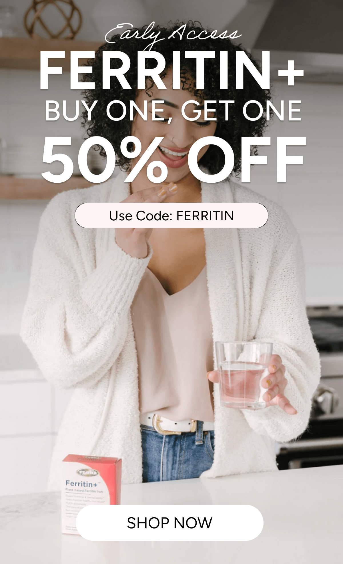 Early Access BOGO Ferritin+ Flora Health