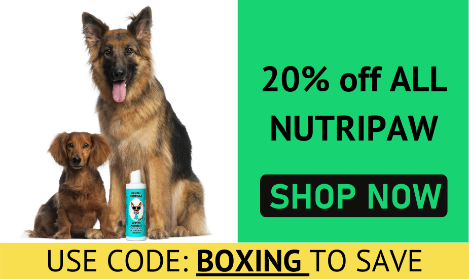 Try Our New Product & SAVE (code = BOXING)! NutriPaw