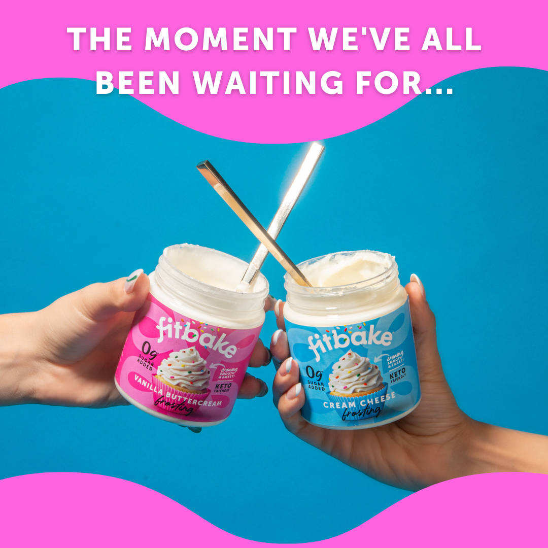 Frostings are back in stock!🍦 Fit Bake