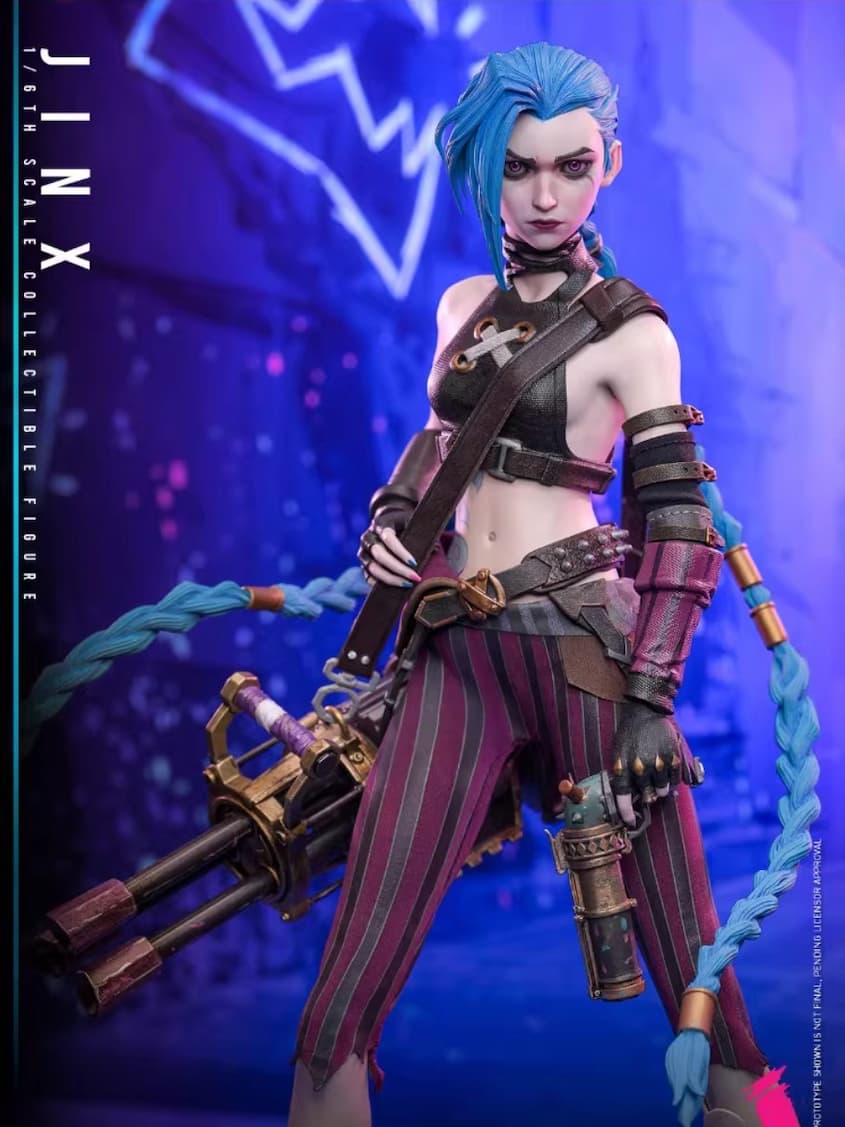 Jinx & Vi 1/6 Collectible Figures Set – Arcane League of Legends