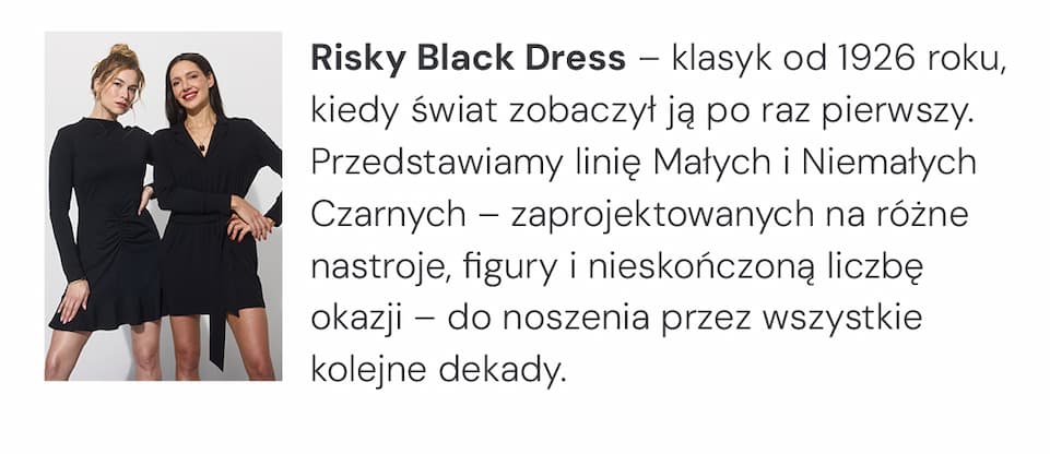 Risky Black Dress