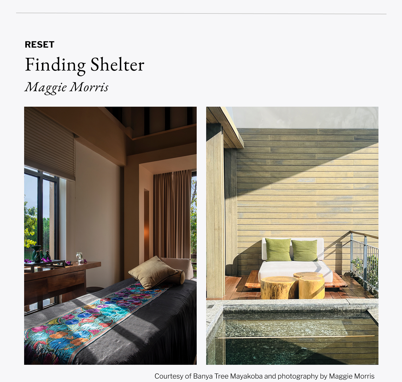 Reset - Finding Shelter