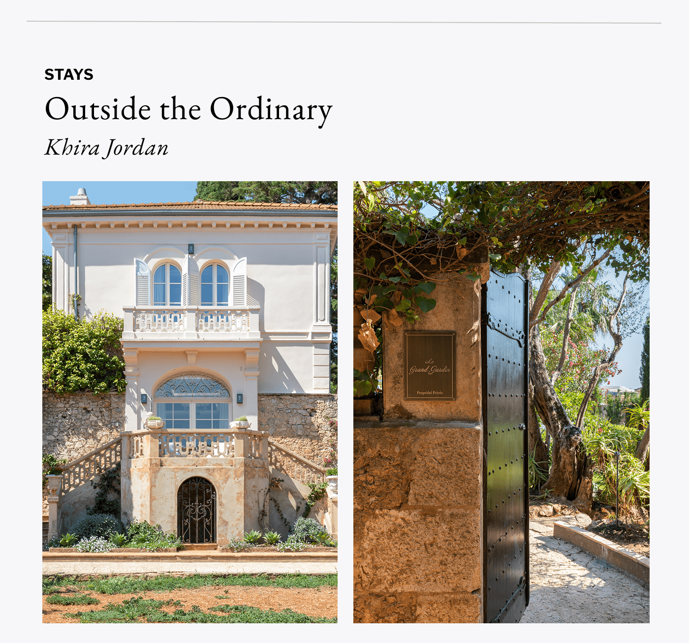 Stays - Outside the Ordinary