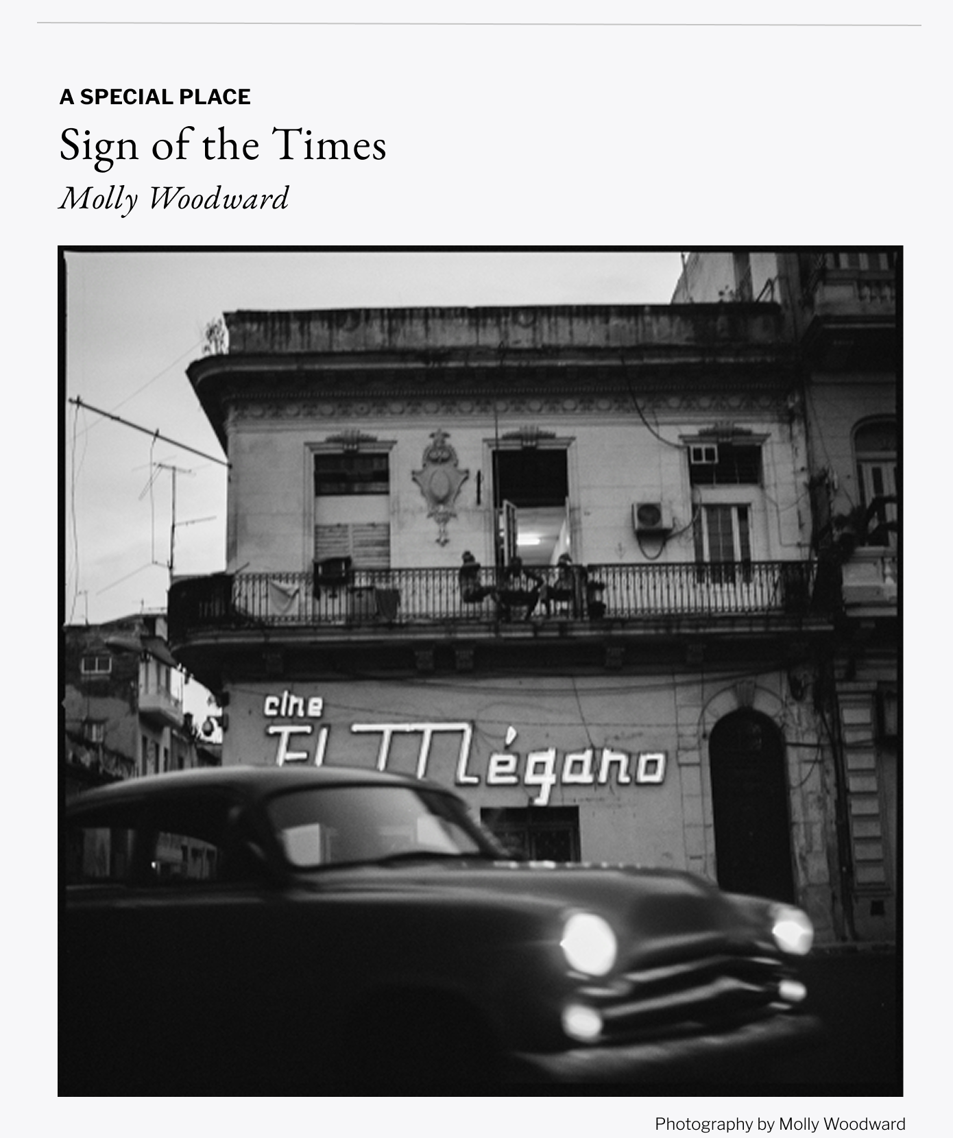 A Special Place - Sign of the Times