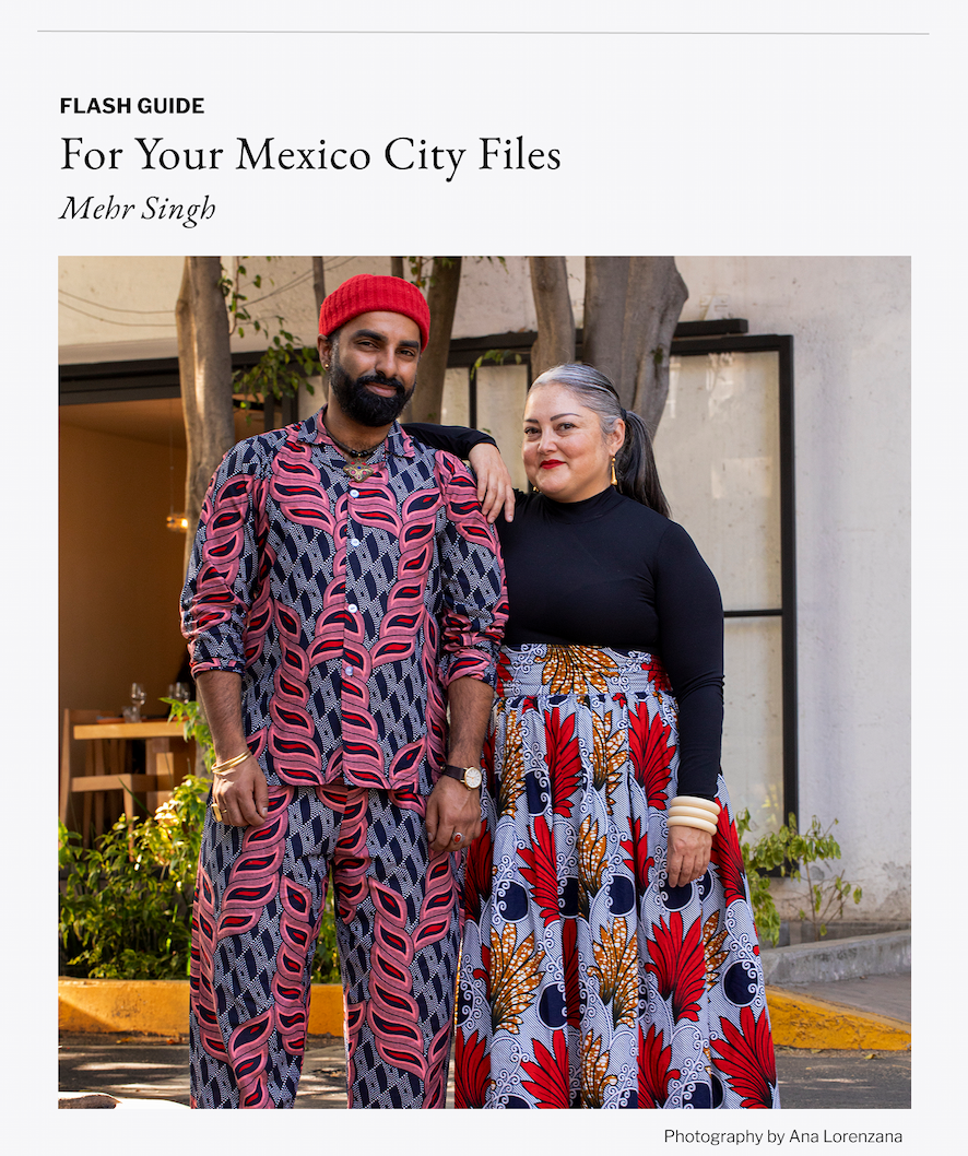 Flash Guide - For Your Mexico City Files