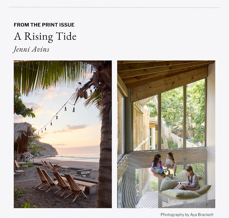 From The Print Issue - A Rising Tide