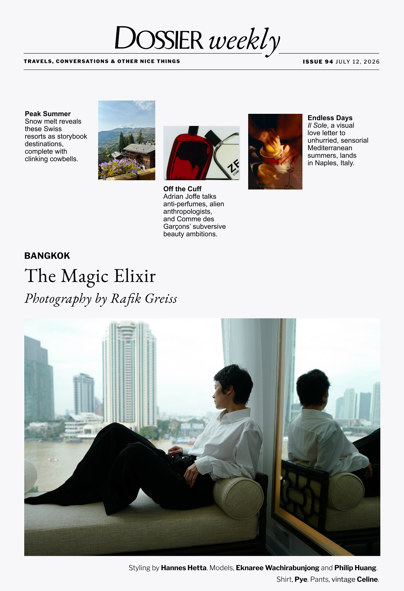 Issue 94 – Peak Summer - Off the Cuff - Endless Days