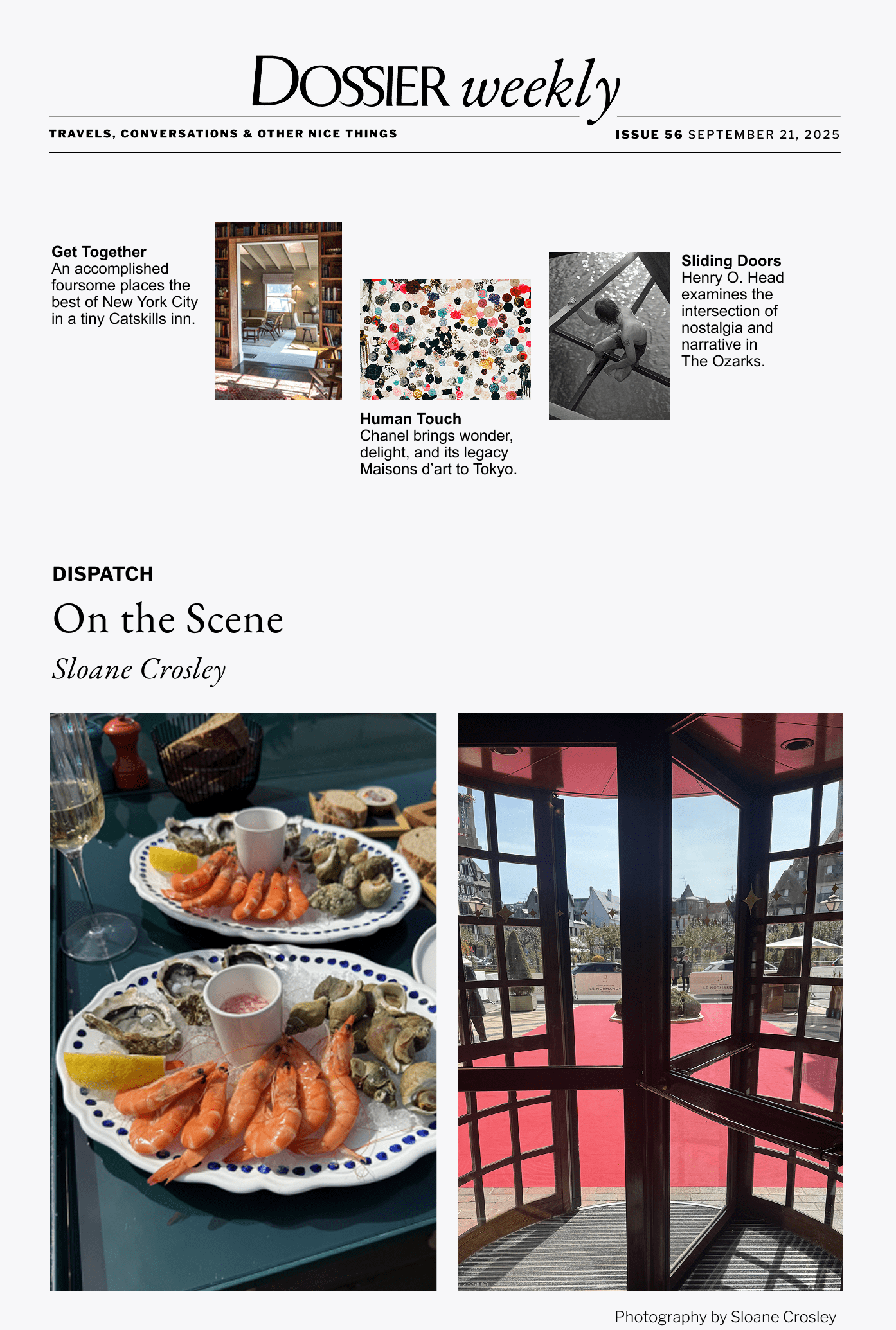 Issue 56 - Get Together - Human Touch - Sliding Doors