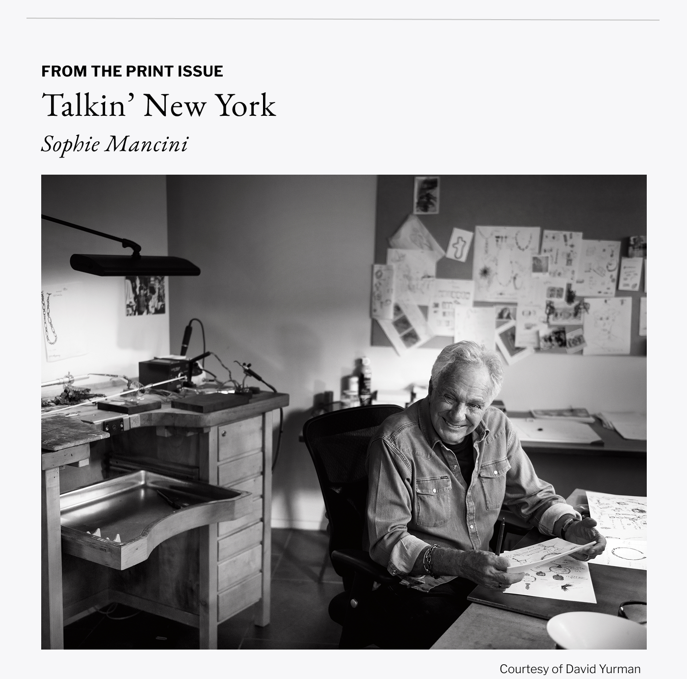 From The Print Issue - Talkin' New York