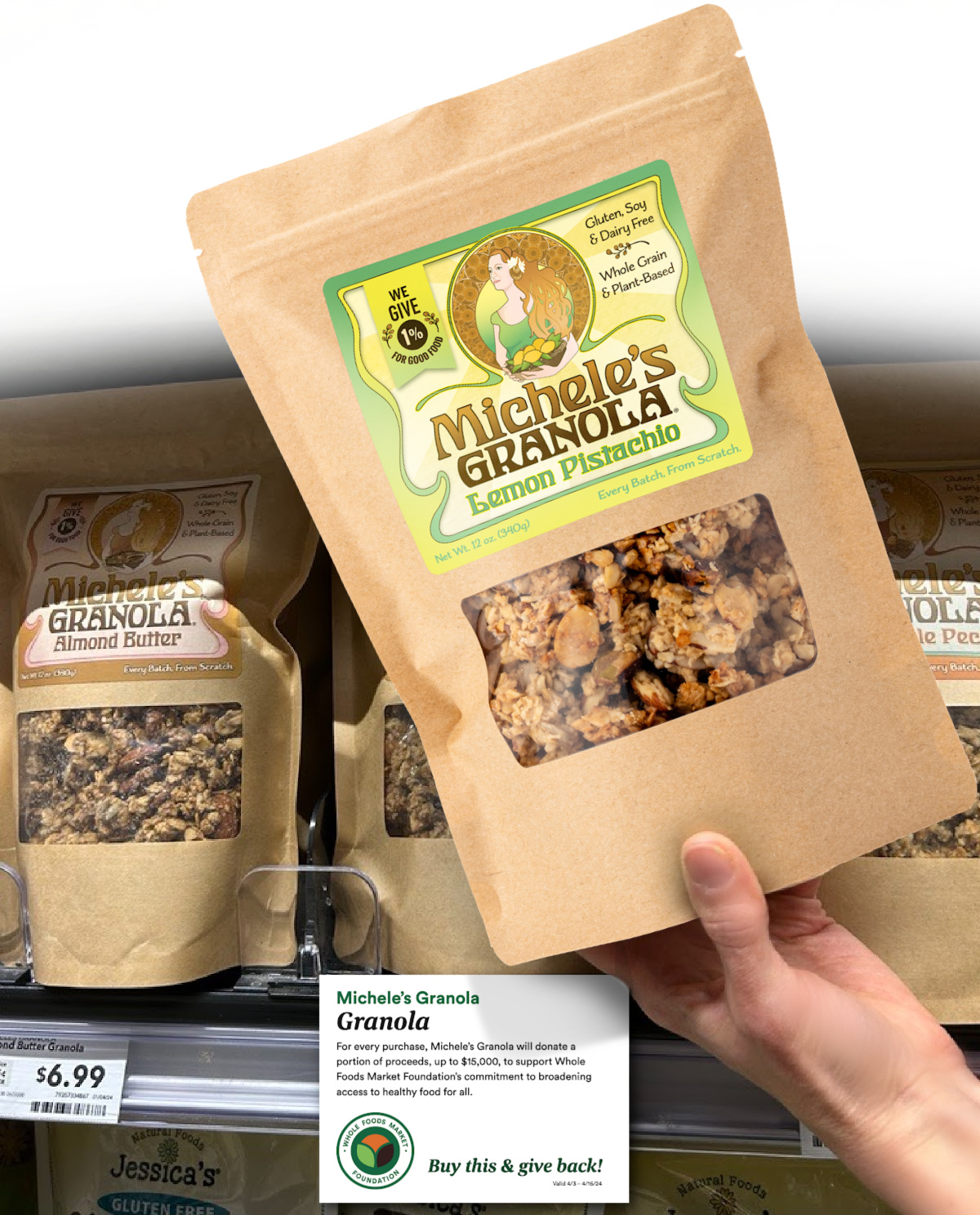 It's a win/win Michele's Granola