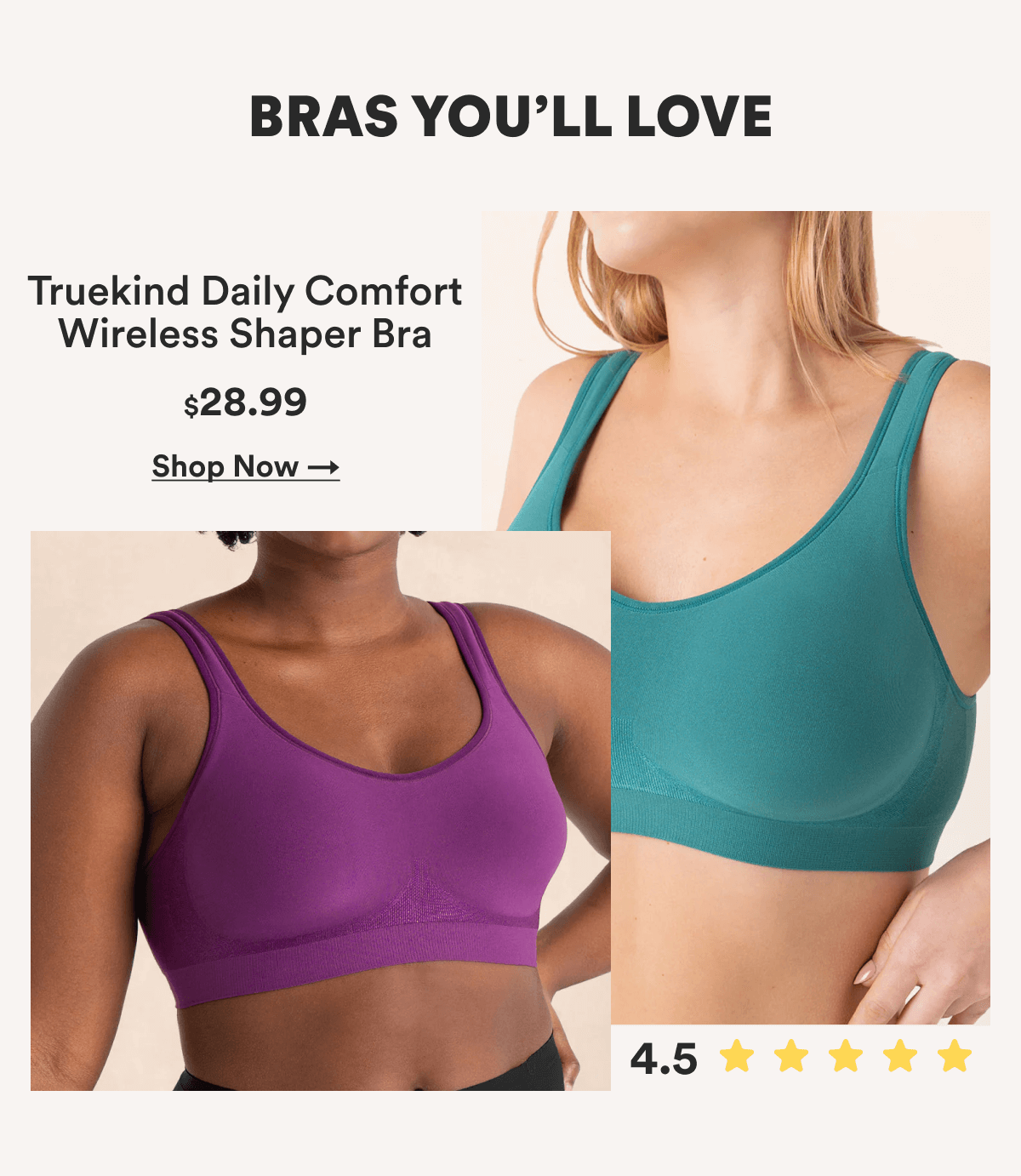 Five-star bra