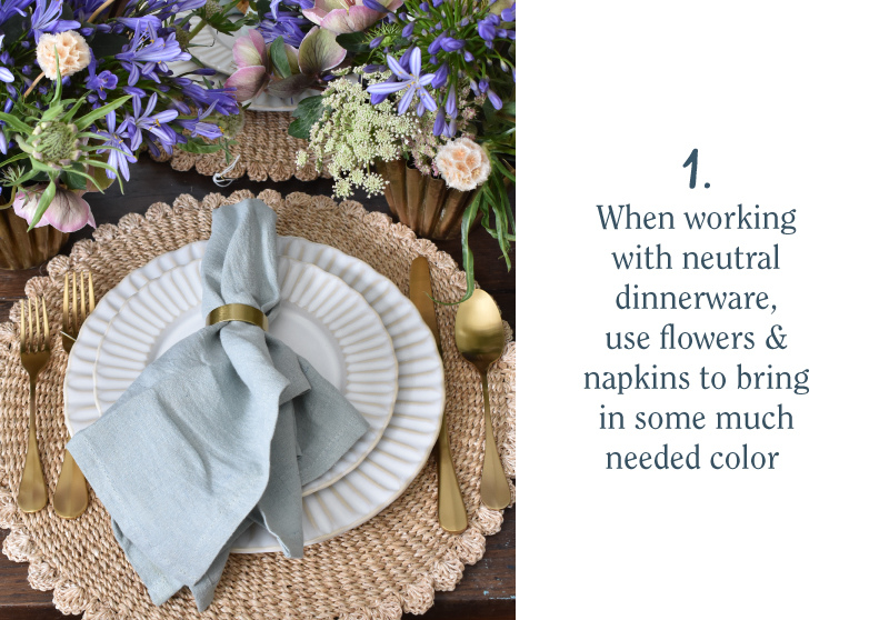 Spring tablescape lookbook