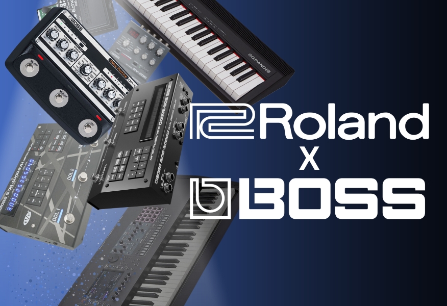 BOSS and ROLAND JUST IN!