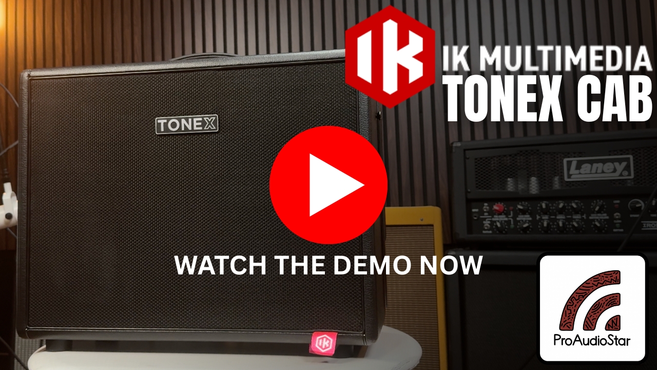 Watch the Demo of the TONEX CAB